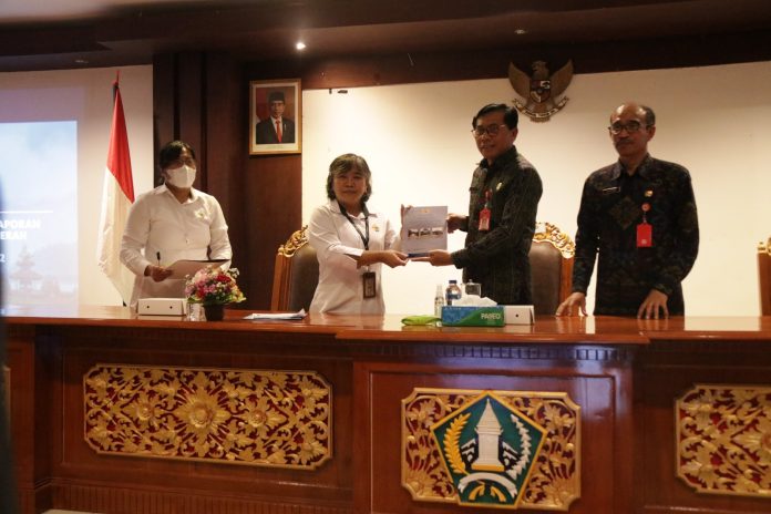 Pemkab Tabanan Exit Meeting Bersama BPK – RI Terkait Laporan Keuangan Tahun Anggaran 20222