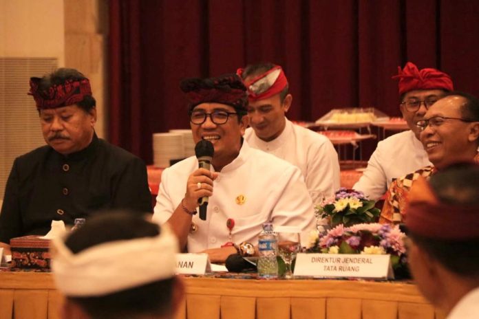 Bahas Ranperda Tata Ruang Wilayah, Bupati Tabanan Hadiri Rakor Lintas Sektor4