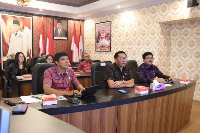 Pemkab Tabanan Gelar Pertemuan dan Sosialisasi Terkait Tatanan Baru Wisatawan Mancanegara di Bali 1