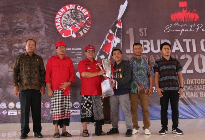 Dukung Liga dan Pameran Ikan Koi Tingkat Nasional, Bupati Sanjaya Harapkan Mampu Meningkatkatkan Promosi Potensi Tabanan