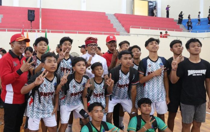 Peringati Hari Sumpah Pemuda, Bupati Tabanan Buka Futsal Championship 2023