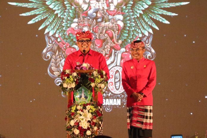 Semarak Malam Puncak HUT Kota Tabanan Ke-530, Bius Ribuan Masyarakat
