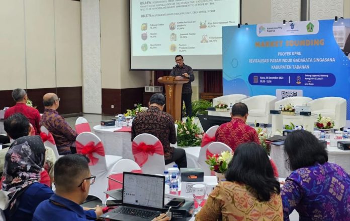 Bupati Tabanan Hadiri Market Sounding KPBU Revitalisasi Pasar Induk Gadarata (2)