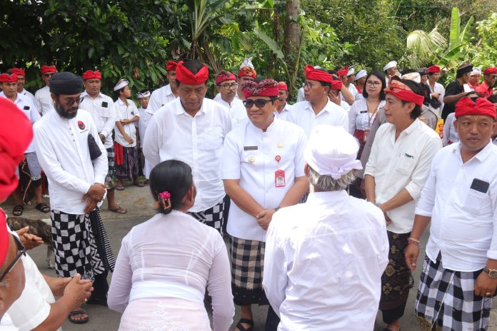 Bupati Tabanan Apresiasi Semangat Gotong - Royong Warga Desa Adat Munduk Bun, Sangketan Dalam Membangun (1)