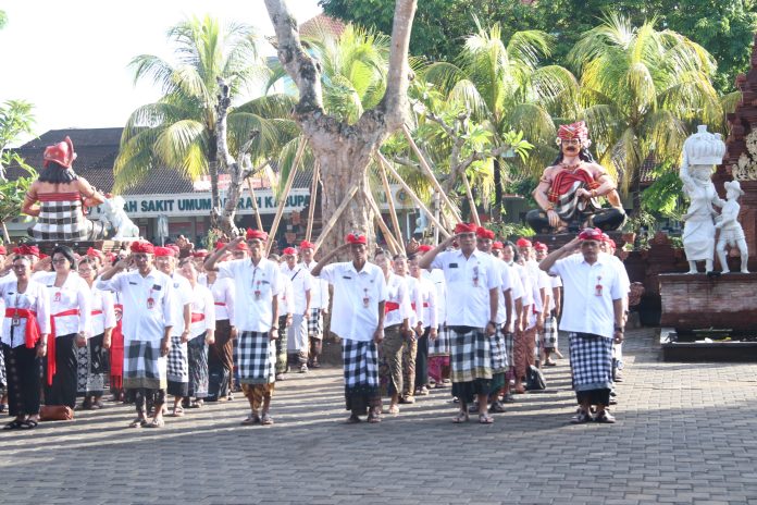 Pemkab Tabanan Gelar Upacara Peringatan Hari Otonomi Daerah XXVIII Tahun 2024 (2)