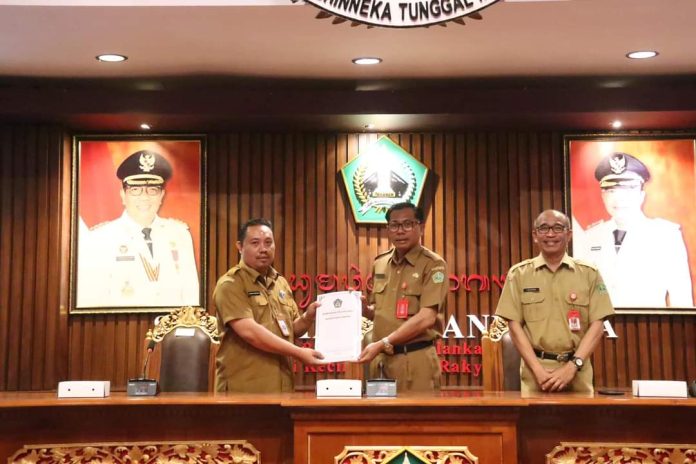 berita acara entry meeting Tim Pemeriksa Inspektorat