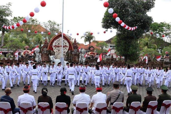 Pemerintah Kabupaten Tabanan Gelar Upacara HUT Provinsi Bali ke-67 Tahun 2025 (5)