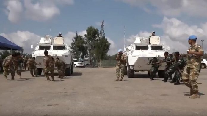 059475000_1534407750-UNIFIL.jpg Sertu Nur Ichwan Gugur di Lebanon, Tinggalkan Istri dan Bayi Usia Tujuh Bulan