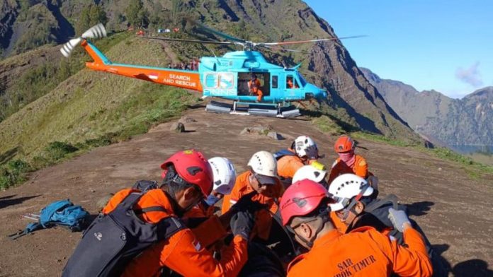 046831300_1779767299-1005394030.jpg Pendaki Malaysia yang Jatuh di Gunung Rinjani Jalani Perawatan di Bali