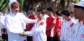 Pemkab Tabanan Lepas 801 Kontingen Pelajar Menuju Porjar Bali 2026