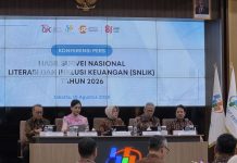Indeks literasi dan inklusi keuangan 2026 tembus 69,57 dan 93,61 persen