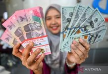Rupiah Jumat ditutup menguat ke Rp17.897 dipengaruhi cadev RI stabil