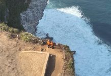 WNA Rusia Hilang di Bali, Motor dan Helm Ditemukan di Tebing