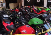 Polisi sita 78 motor berknalpot brong di Denpasar
