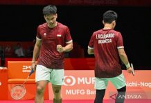 Indonesia raih emas ketiga Asian Games 2026 dari sektor ganda putra bulu tangkis Leo/Daniel