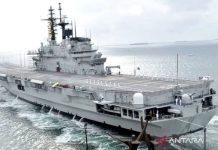 TNI AL: Kapal induk pertama milik Indonesia bernama KRI Sriwijaya