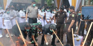 38 Perkara Jadi Dasar Pemusnahan Barang Bukti, Wabup Dirga Ingatkan Bahaya Narkoba bagi Pelajar
